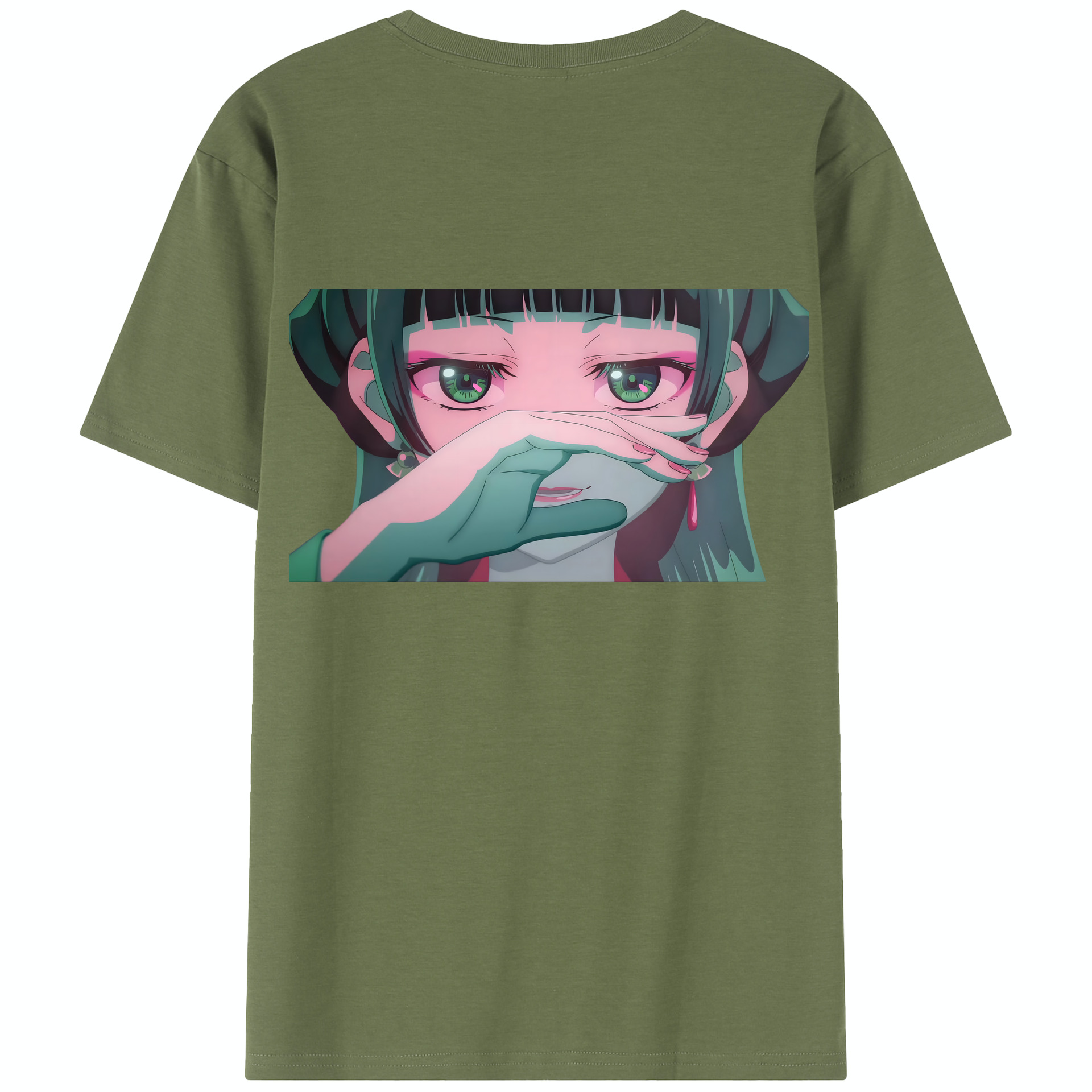 （画像用） 薬屋のひとりごと The Apothecary Diaries 綿100％半袖Tシャツ（背面プリント）